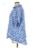 Sigrid Olsen 100% Linen Print Blue Short Sleeve Blouse Size 1X - photo 5