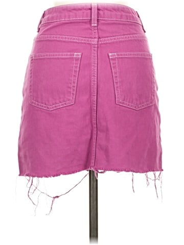 Topshop Denim Skirt (view 2)