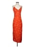 O'Neill Hearts Orange Casual Dress Size S - photo 1