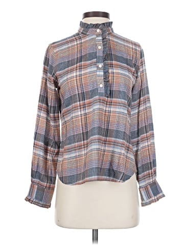 Birds of Paradis by Trovata Long Sleeve Blouse (view 1)