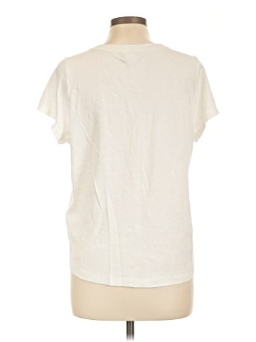 Madewell Strawberry Embroidered (Re)sourced Cotton Shrunken Shirttail Tee (view 2)