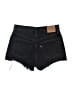 Levi's Hearts Black Denim Shorts Size 28 waist - photo 2