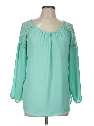 Peridot Long Sleeve Blouse (view 1)