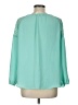 Peridot Teal Long Sleeve Blouse Size L - photo 2