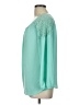 Peridot Teal Long Sleeve Blouse Size L - photo 5