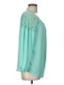 Peridot Teal Long Sleeve Blouse Size L - photo 4