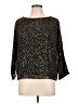 & Other Stories 100% Polyester Black 3/4 Sleeve Blouse Size 10 - photo 1