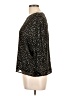 & Other Stories 100% Polyester Black 3/4 Sleeve Blouse Size 10 - photo 5