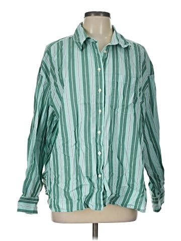 Gap Long Sleeve Button-Down Shirt (view 1)