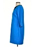 Ann Taylor Color Block Blue Casual Dress Size 4 Petite - photo 5