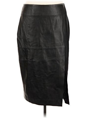 White House Black Market Faux Leather Skirt (view 1)