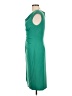 Connected Apparel Solid Green Cocktail Dress Size 10 - photo 5