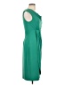 Connected Apparel Solid Green Cocktail Dress Size 10 - photo 4