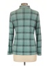 Style&Co Plaid Teal Turtleneck Sweater Size L - photo 2