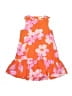 Crewcuts 100% Cotton Orange Dress Size 4 - photo 1