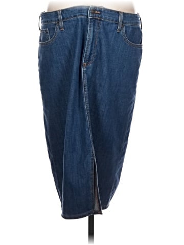 Chico's Denim Skirt (view 1)