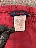 Denim & Co Solid Burgundy Active Pants Size 1X - photo 4