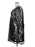 City Chic 100% Polyester Silver Cocktail Dress Size 20 Plus (L) - photo 5