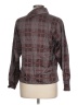 Breckenridge Argyle Brown Long Sleeve Blouse Size 10 - photo 2