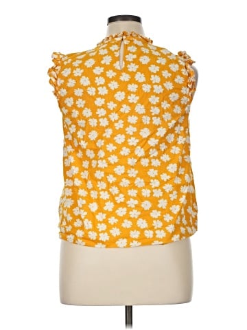 J.Crew Factory Store Sleeveless Blouse (view 2)