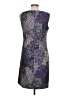 Connected Apparel Graphic Purple Cocktail Dress Size 12 - photo 2