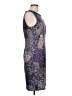 Connected Apparel Graphic Purple Cocktail Dress Size 12 - photo 4