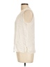 MNG Ivory Sleeveless Blouse Size L - photo 5