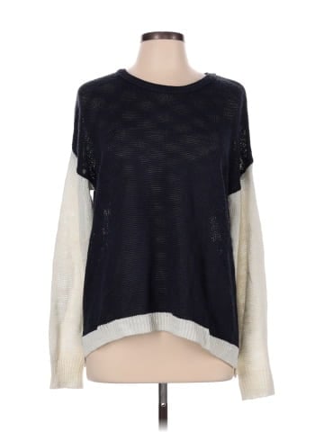 Aqua Pullover Sweater (view 1)