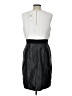 Max and Cleo 100% Polyester Houndstooth Silver Cocktail Dress Size 12 - photo 2