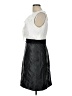 Max and Cleo 100% Polyester Houndstooth Silver Cocktail Dress Size 12 - photo 5