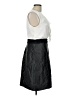 Max and Cleo 100% Polyester Houndstooth Silver Cocktail Dress Size 12 - photo 4