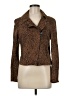Vigoss 100% Cotton Animal Print Brown Jacket Size M - photo 1