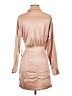 Aqua Metallic Tan Cocktail Dress Size S - photo 2