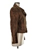 Vigoss 100% Cotton Animal Print Brown Jacket Size M - photo 4