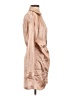Aqua Metallic Tan Cocktail Dress Size S - photo 4