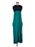 Assorted Brands Color Block Teal Blue Casual Dress Size S (estimated) - photo 1