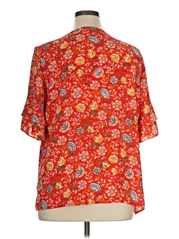 Ann Taylor LOFT Short Sleeve Blouse (view 2)