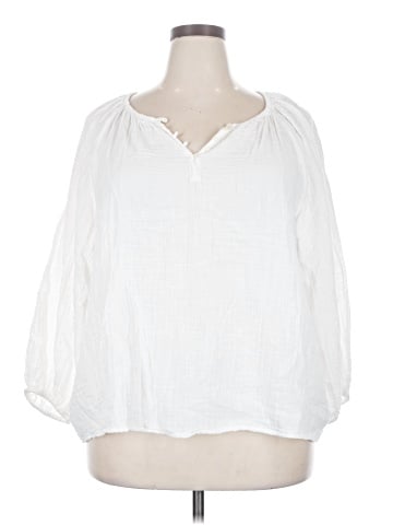 Old Navy 3/4 Sleeve Blouse (view 1)