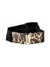 Unbranded Animal Print Black Belt One size - photo 1