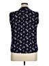 Maison Jules 100% Polyester Blue Sleeveless T-Shirt Size XL - photo 2