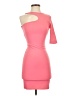 Bebe Solid Pink Cocktail Dress Size XS - photo 1
