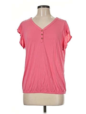 Lascana Short Sleeve Henley (view 1)