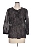 Levi's 100% Cotton Black 3/4 Sleeve Blouse Size L - photo 1