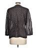 Levi's 100% Cotton Black 3/4 Sleeve Blouse Size L - photo 2
