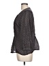Levi's 100% Cotton Black 3/4 Sleeve Blouse Size L - photo 5