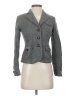 Banana Republic Tweed Gray Wool Blazer Size 0 - photo 1