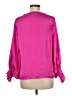 1.State 100% Polyester Pink 3/4 Sleeve Blouse Size M - photo 2