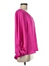 1.State 100% Polyester Pink 3/4 Sleeve Blouse Size M - photo 4