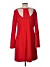 Donna Morgan Solid Red Casual Dress Size 12 - photo 2