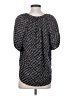 Pilcro Black Short Sleeve Blouse Size S - photo 2